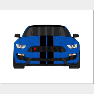 GT350R PERFORMANCE BLUE Posters and Art